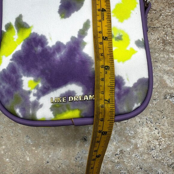 Like Dreams Crossbody Bag Womens Small Purse Multicolor Tie Dye Adjustable Strap - Picture 7 of 9